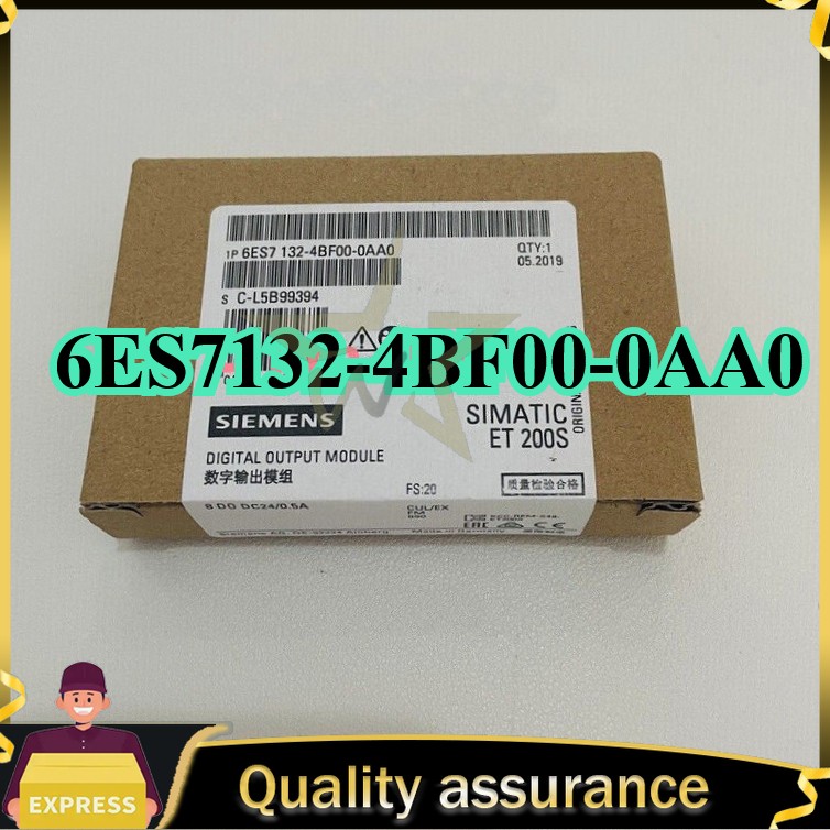 6ES7132-4BF00-0AA0 1PCS Brand New Siemens 6ES71324BF000AA0 One-year Warranty