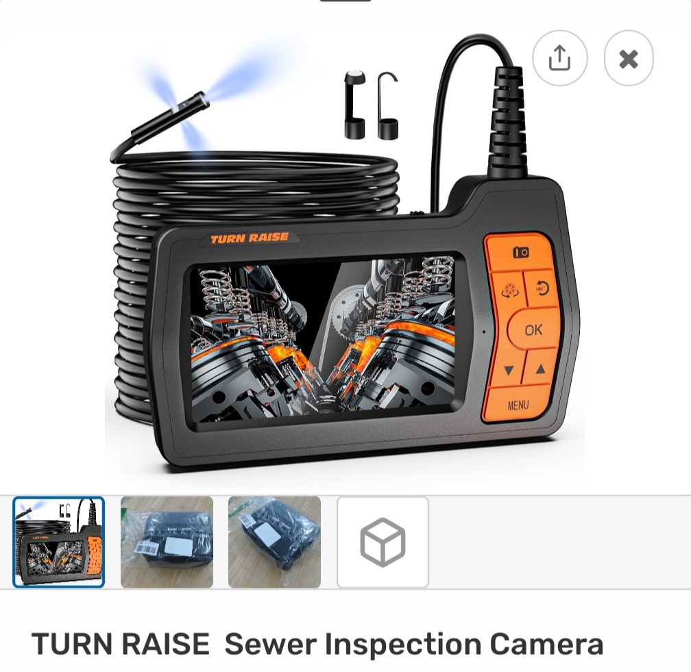 4.3 In. Sewer Inspection Camera