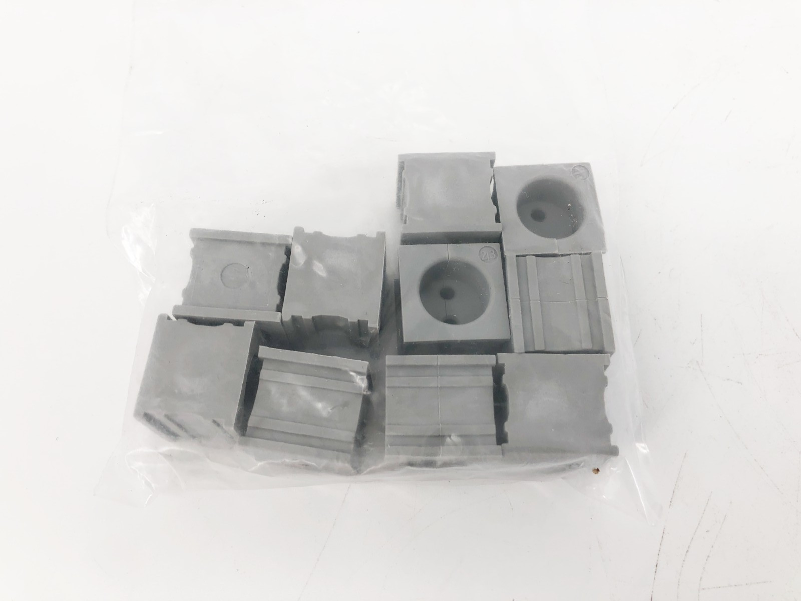 Bag of 10 New Icotek 39939 Gray Cable Grommets KT 2/ø3