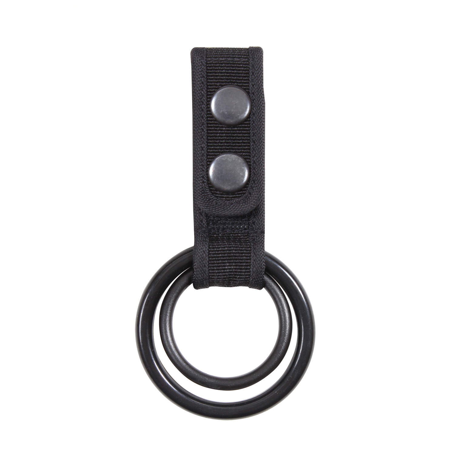 Two Ring Item & Flashlight Holder – Fits Duty Belts Up To 2.25 Inches Wide