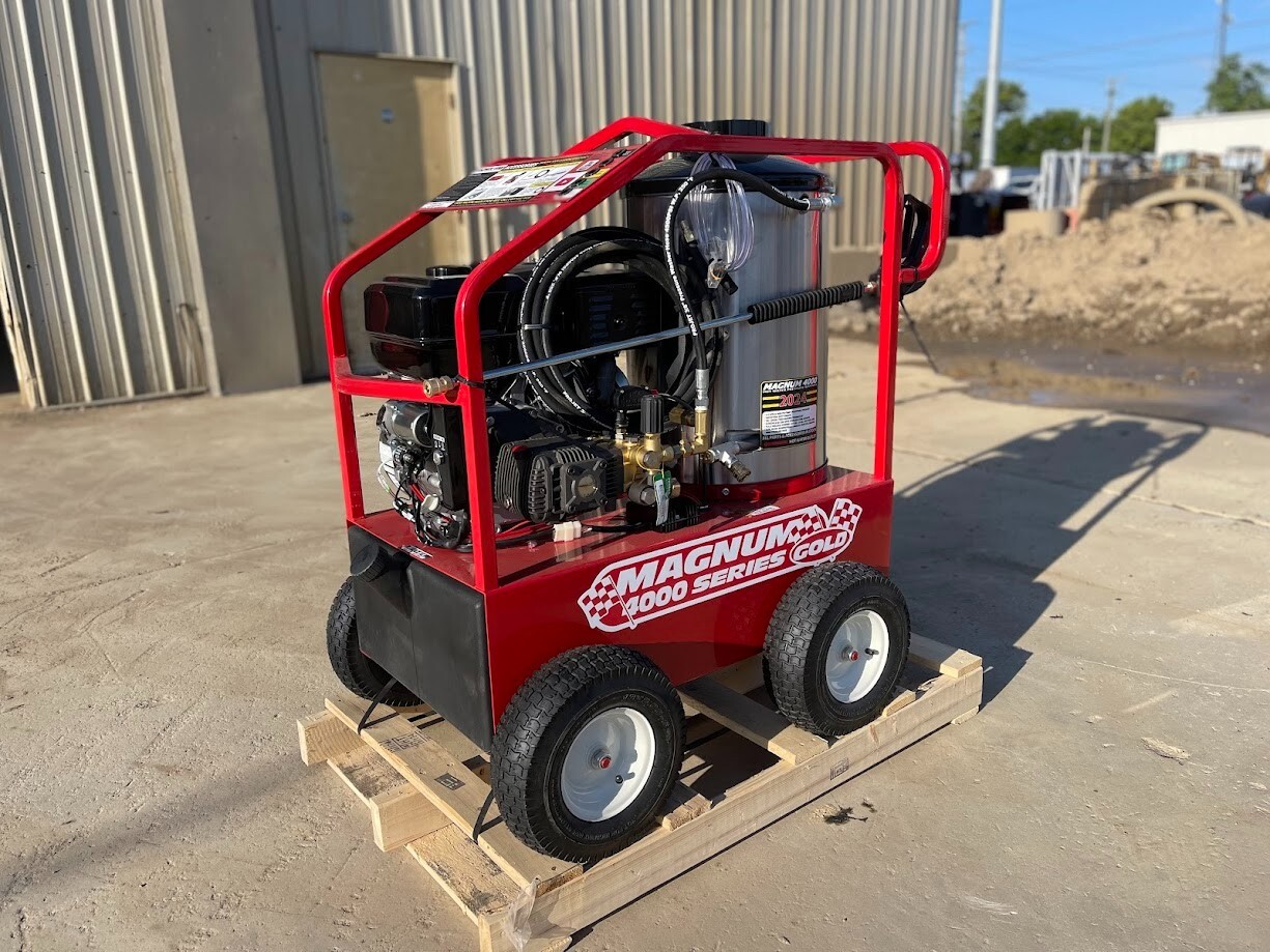 NEW- 2022 Easy-Kleen Magnum 4000 Series Hot Water Pressure Washer Burner Diesel