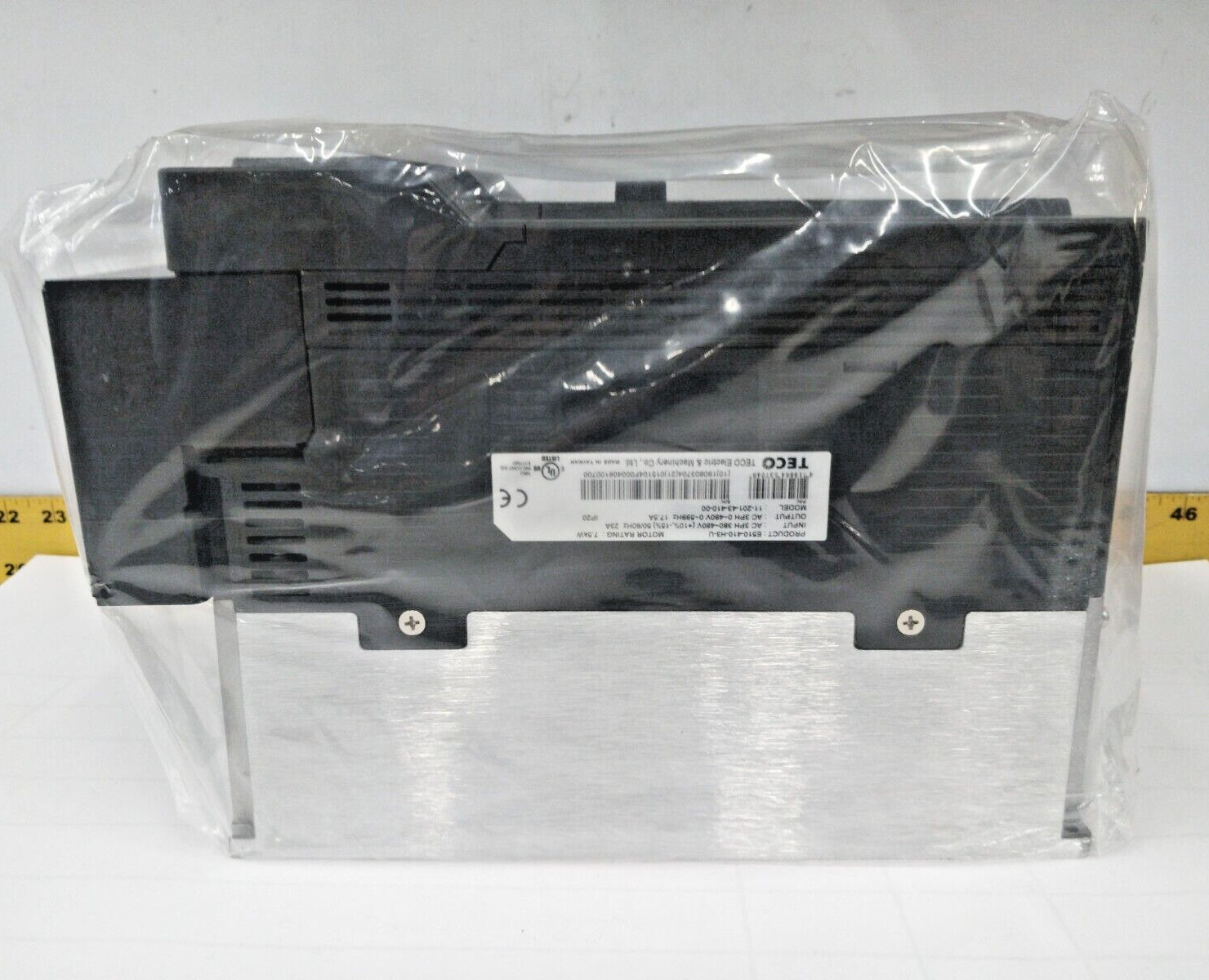 NEW TECO WESTINGHOUSE FREQUENCY INVERTER 10 HP 480 VAC IN/OUT 3Ø E510-410-H3-U