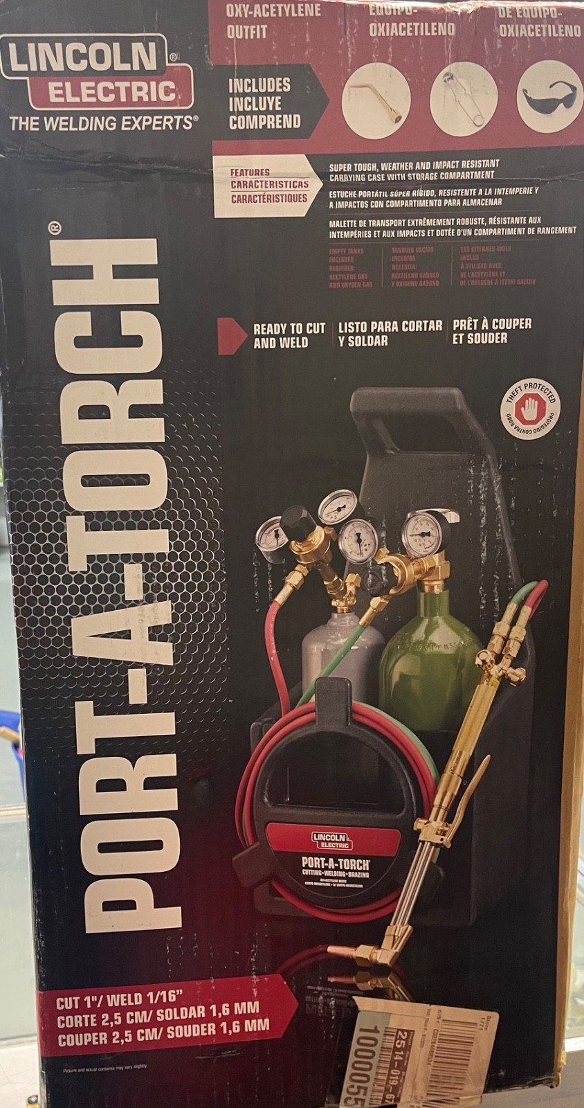 NEW! Lincoln Electric Port-A-Torch Kit – Model# KH990
