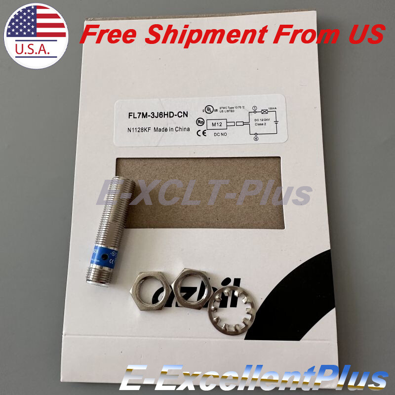 New For FL7M-3J6HD-CN FL7M3J6HDCN Proximity Sensor Switch 12-24VDC M12 Drive PLC