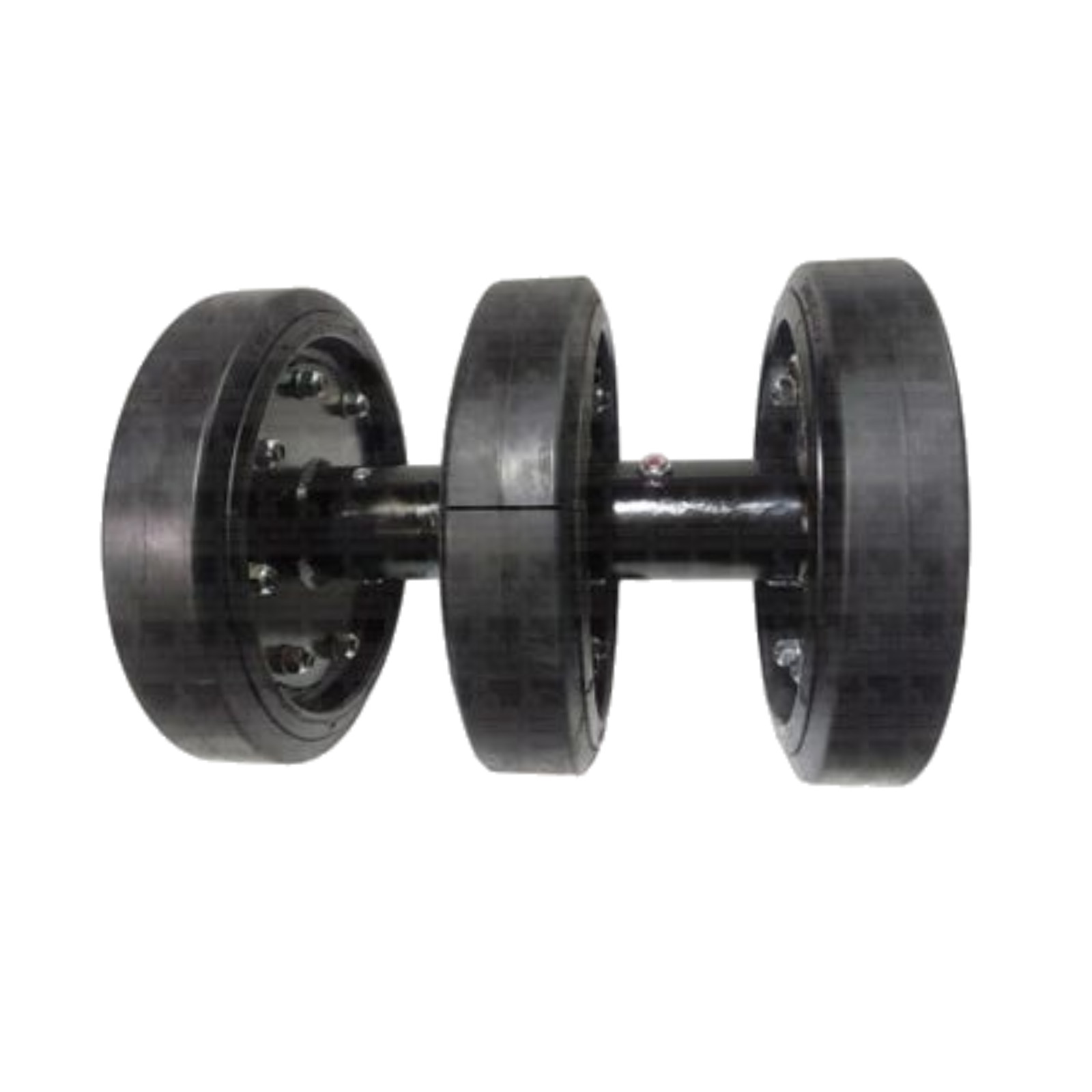 One 14″ Idler Group with DuroForce Rubber Wheels Fits CAT 287 287B 261-6302