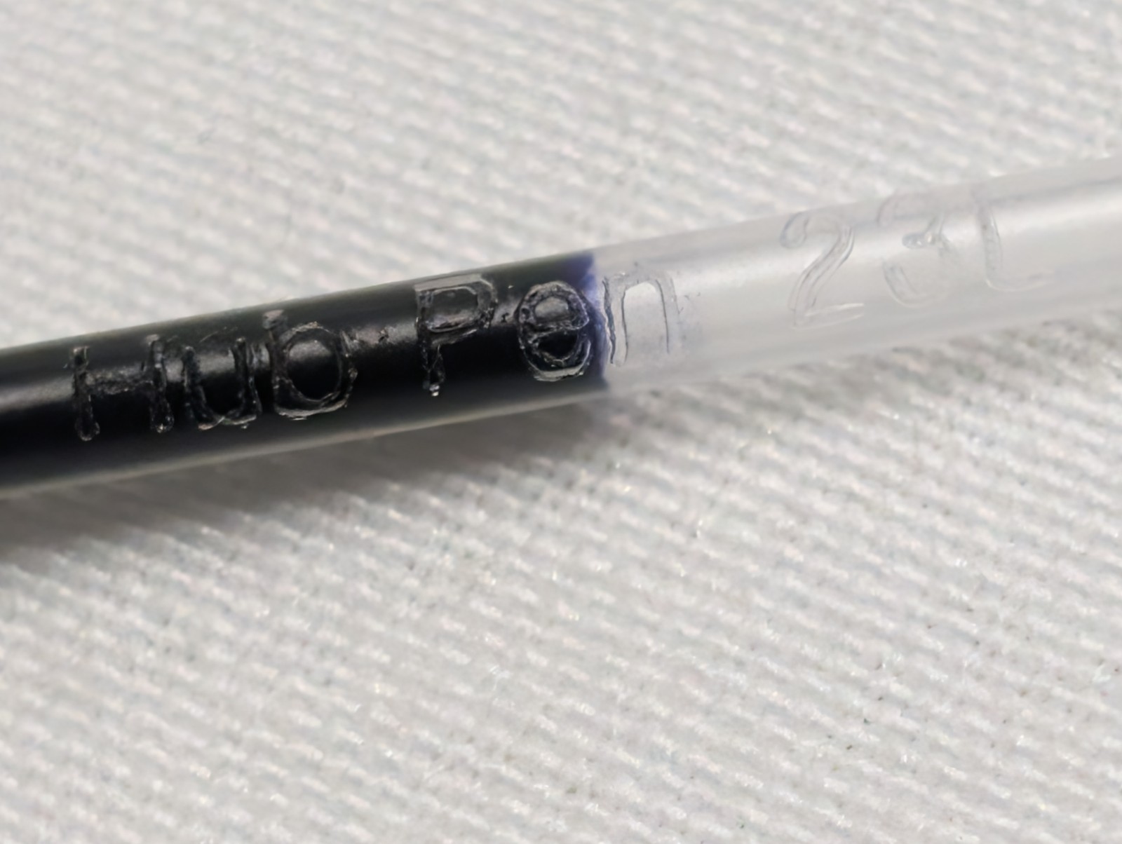 30 Misprint Click Pens JAVALINA Hub Pen Lot MIXED COLORS Blue Ink