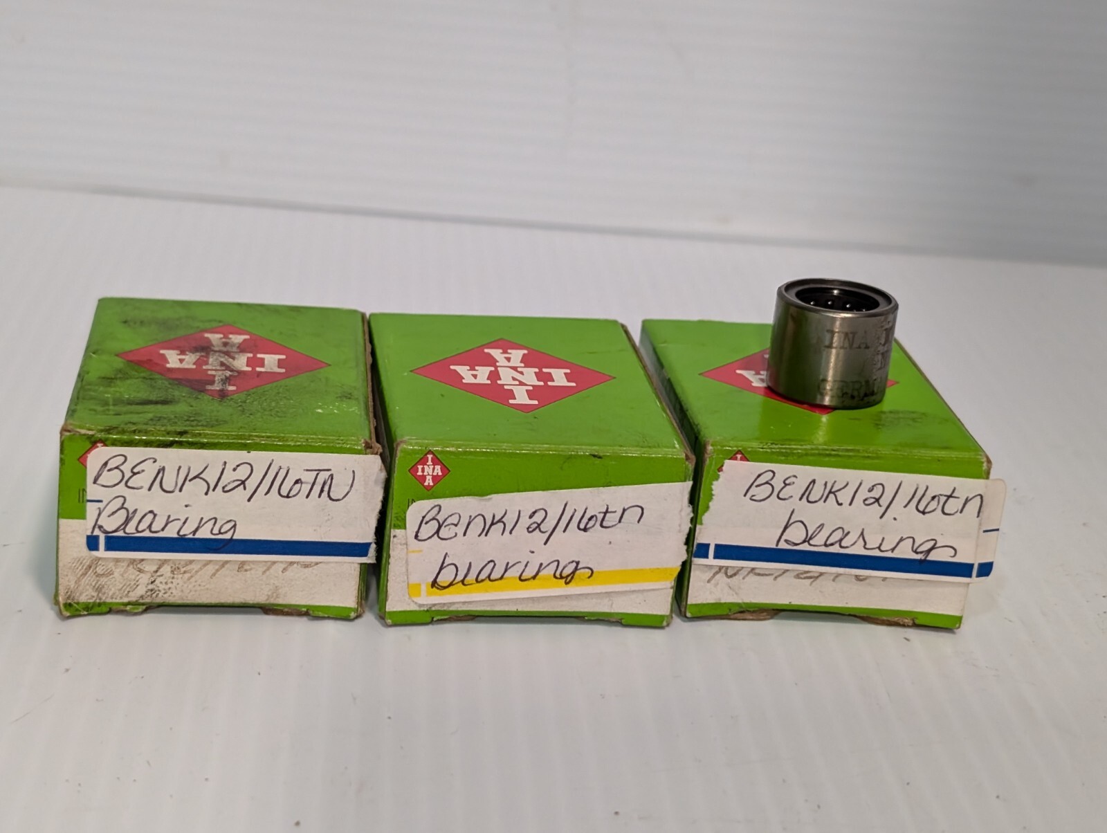 Lot of 3 INA NK12/16TN Needle Roller Bearings – Free Returns