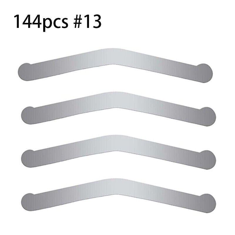 144 Pcs Dental Autoclavable Universal Stainless Steel Matrix Bands Tofflemire
