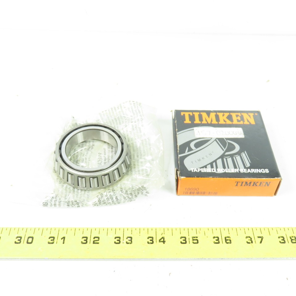Timken 18690 Tapered Roller Bearing 1.8125″ Bore NEW