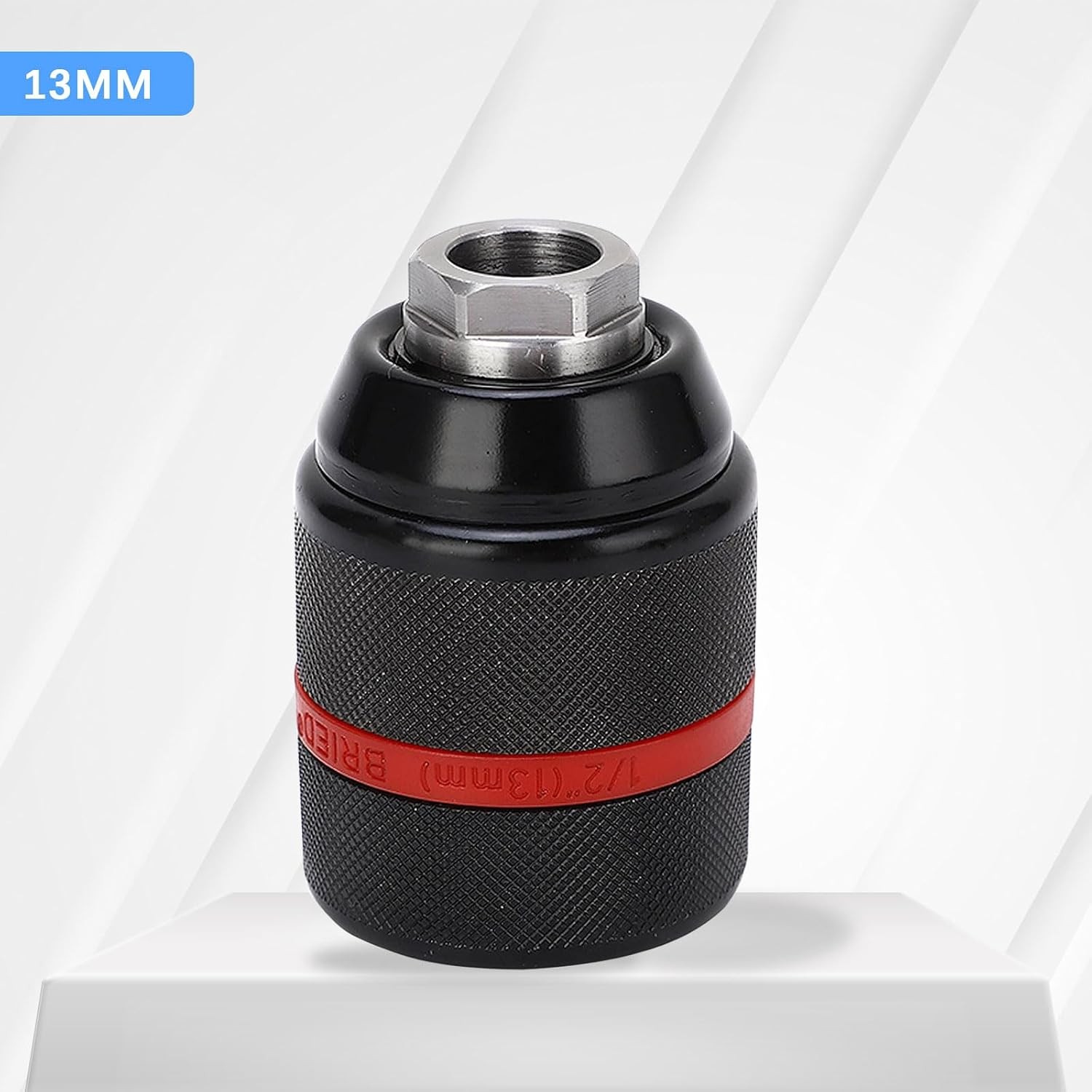 Metal Heavy Duty 1/2-20UNF 13mm Keyless Drill Chuck Hex Shank/SDS/Square Adaptor