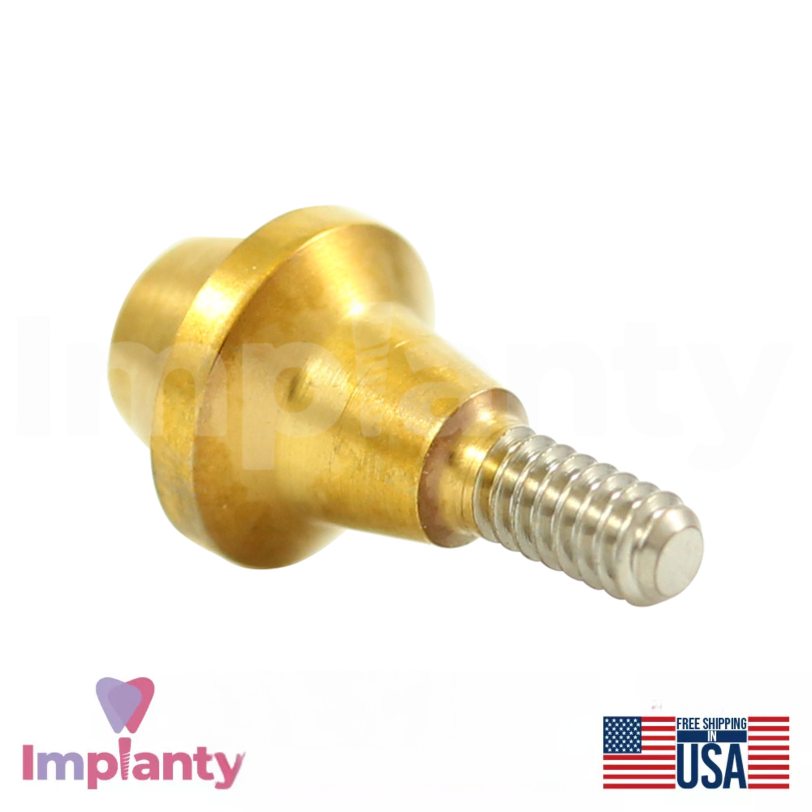 1x Dental Straight Multi Unit NP Conical Connection 2.25mm Plastic Sleeve Set