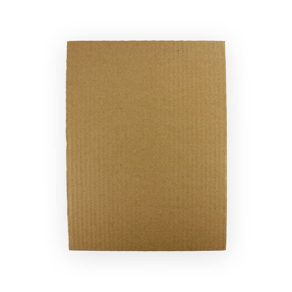 10 EcoSwift 5×7 Corrugated Cardboard Filler Inserts Sheet 5x7x0.125, Brown