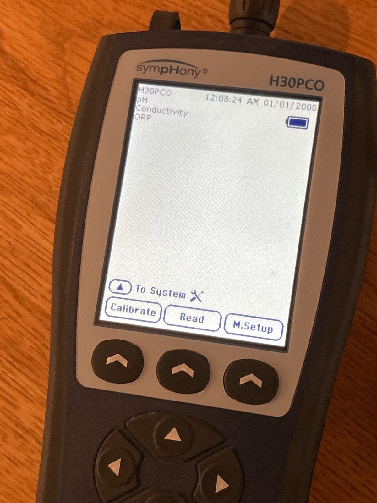Tested VWR Symphony H30PCO Portable pH Meter w/ Electrode Free P&H to US