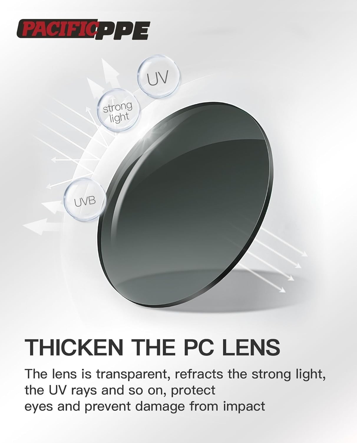 Comfortable Lightweight Welding Safety Glasses with IR Shade 5 for Everyday Use