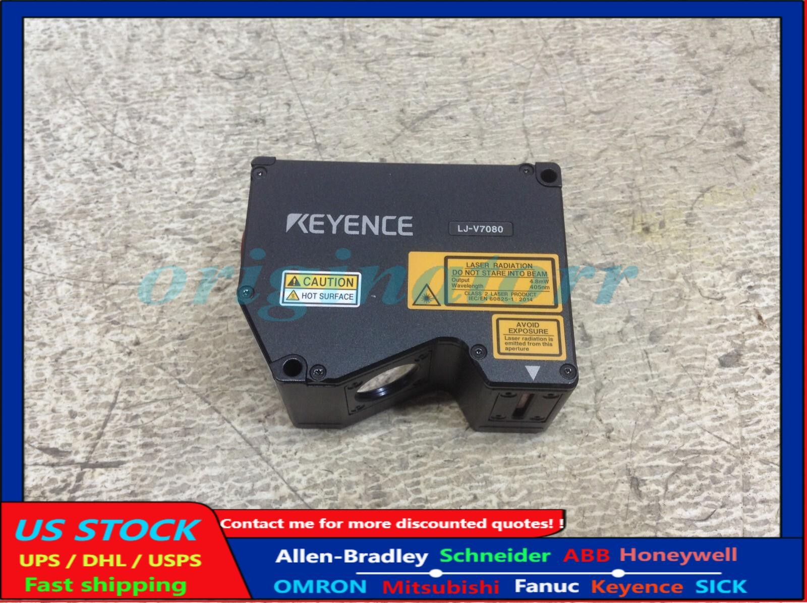Keyence LJ-V7080 Ultra-High Speed In-line Laser Sensor LJV7080