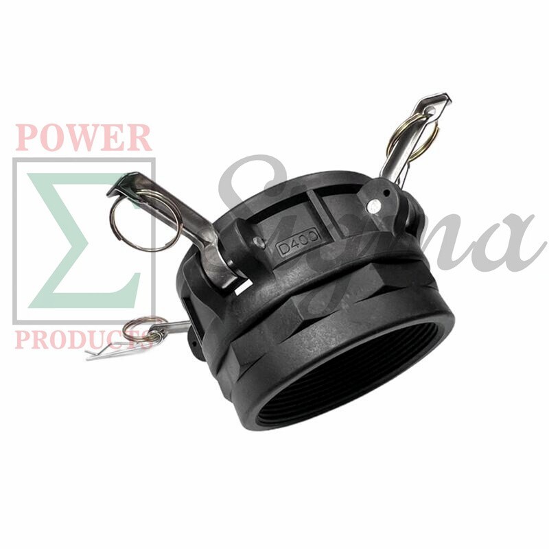 Sigma 4″ IN Poly Type D Camlock Groove Hose Fitting Female Coupler x Female NPT