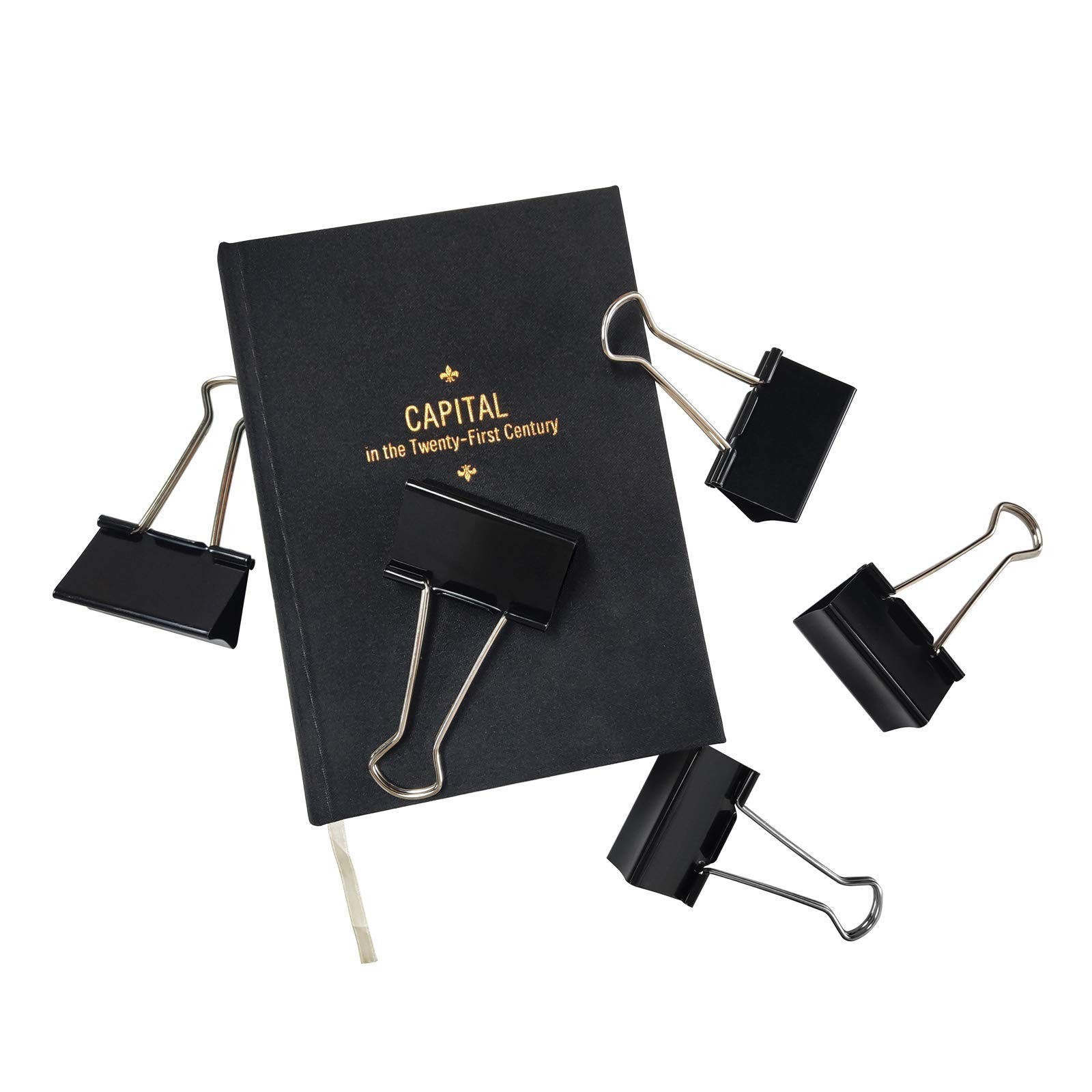 DSTELIN Extra Large Binder Clips 2.4 Inch (12 Pack) Big Paper Clamps for Office