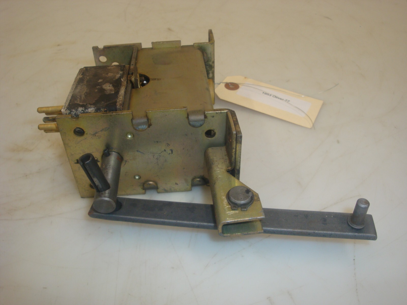 1953 Oliver 77 Row Crop Tractor Hydraulic Valve Linkage