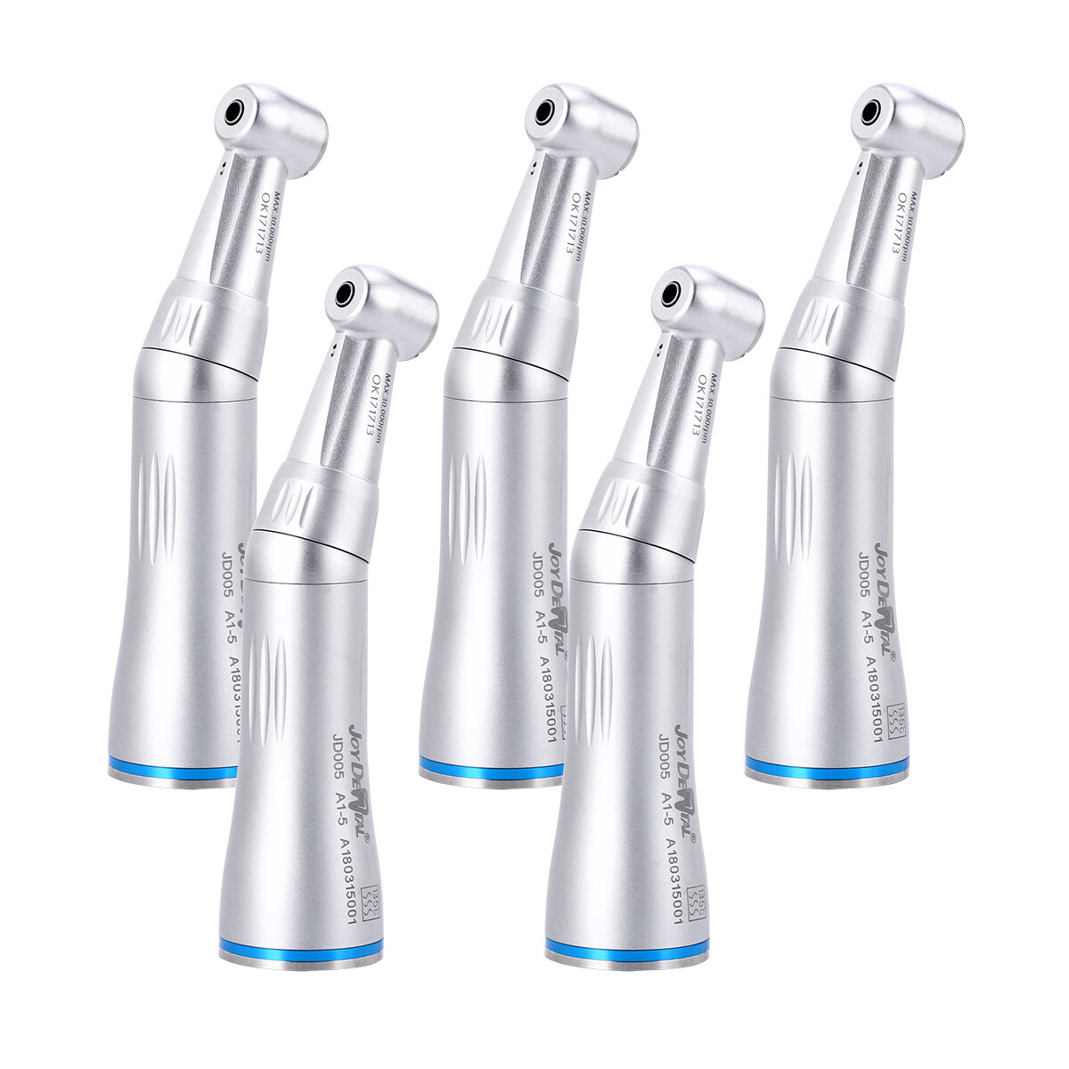 Dental Inner Water Spray Contra Angle Air Motor Low Speed Handpiece 4Hole