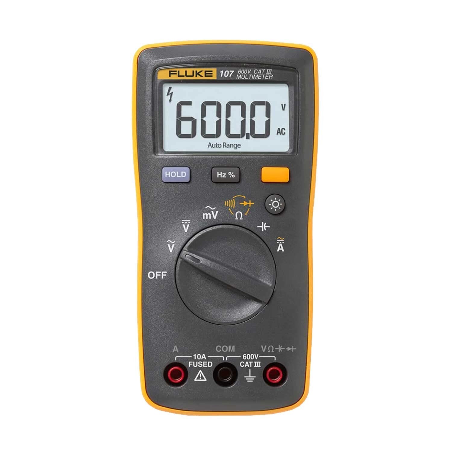 FLUKE 107 Handheld Digital Multimeter AC/DC Current By Fluke 107 From Japan