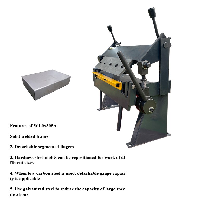 The Industrial Section Bending Machine of The Bending Machine Has A Width of 305