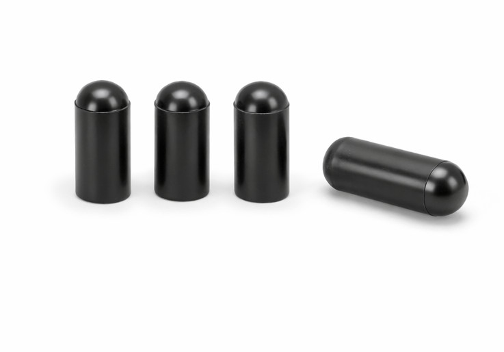 3mm Silicone Vacuum Caps Blanking Caps Masking Caps Tubing Caps Black