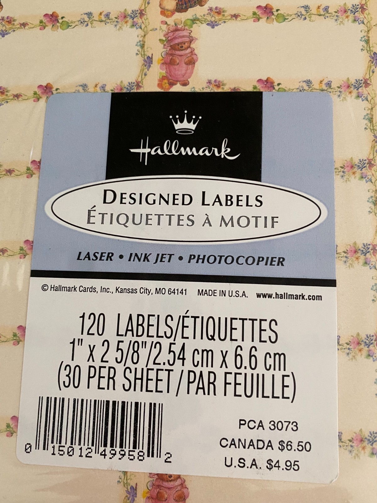 New Vintage Hallmark Stickers Tags Address Labels Mary Hamilton Mary’s Bears