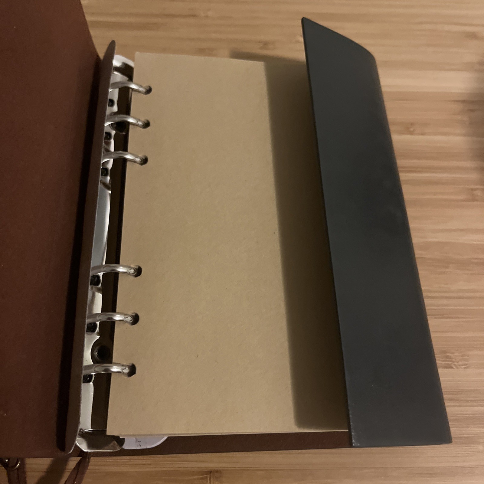 Leather Writing Journal Notebook, MALEDEN Classic Spiral Bound Notebook Blue