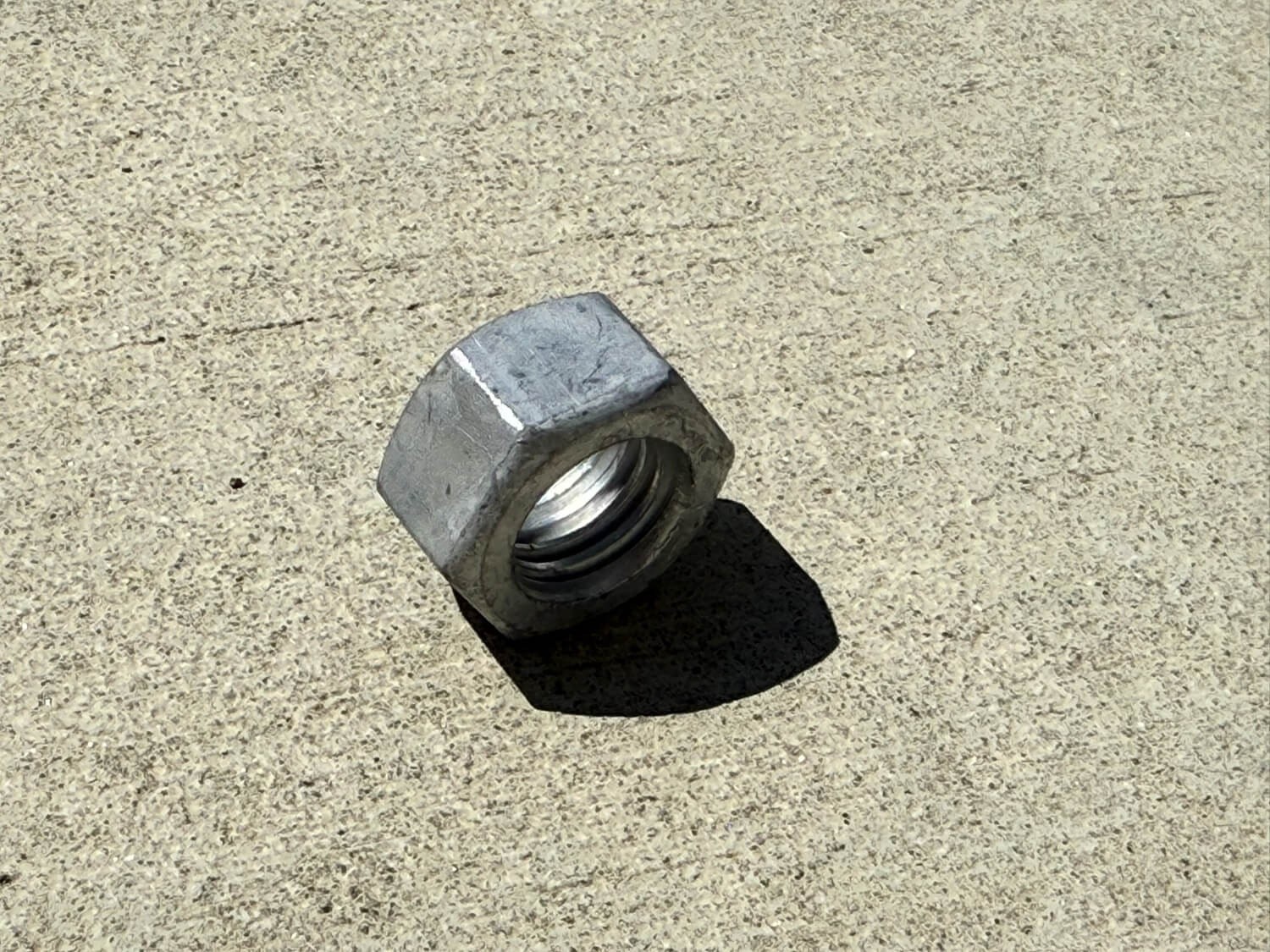 5/8″ Hot Dipped Galvanized Hex Nut, Standard | Coarse Thread 13 TPI – Sandbaggy