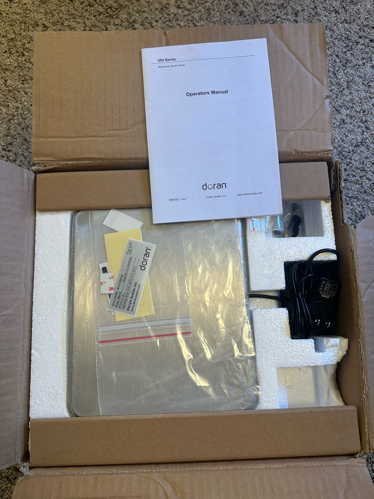 Doran 550-12 Washdown Scale