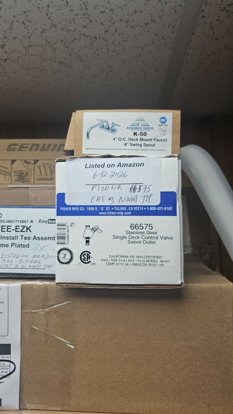 advance tabco k-50
