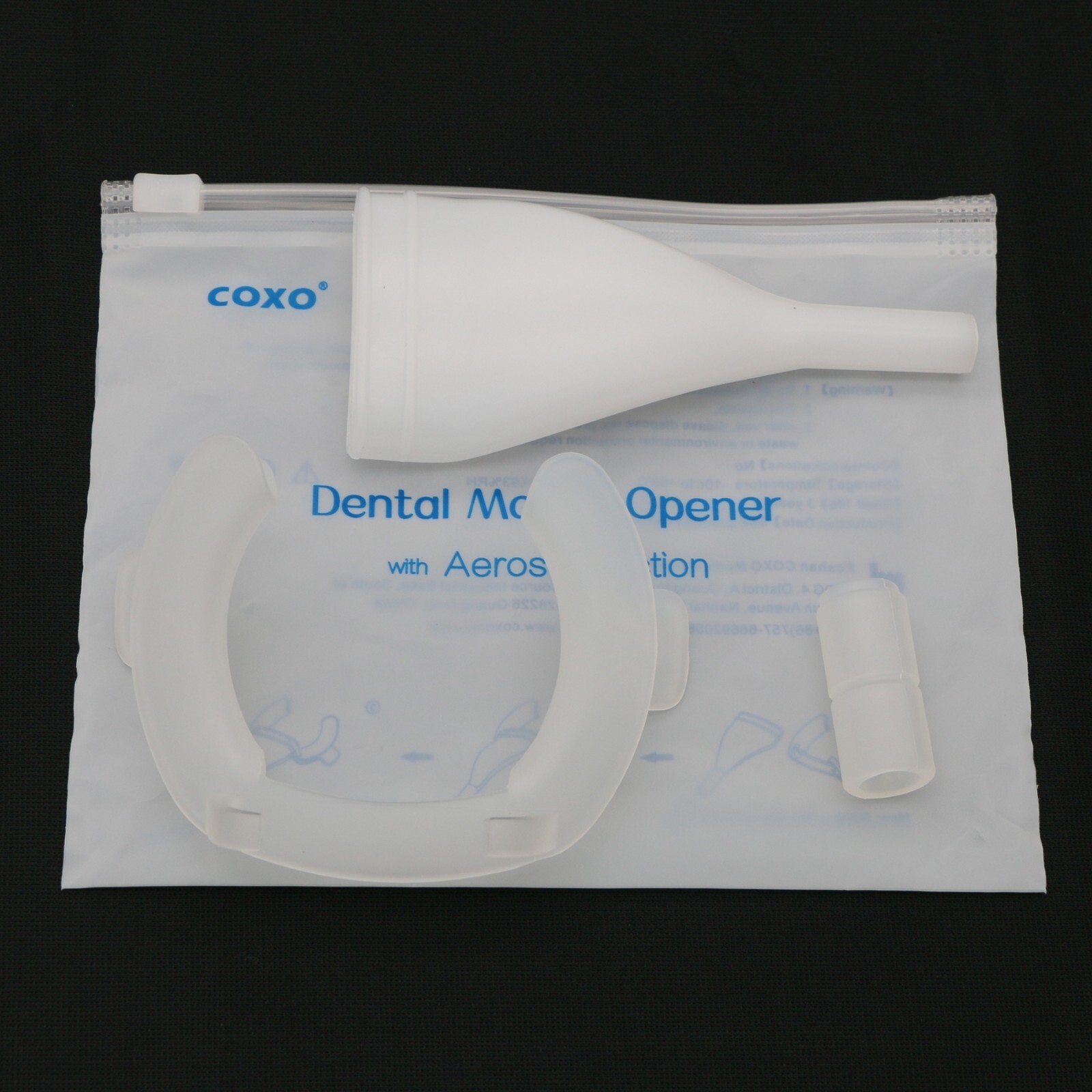 COXO Dental Intraoral Cheek Lip Retractor Mouth Opener Hygenist Aerosol Suction