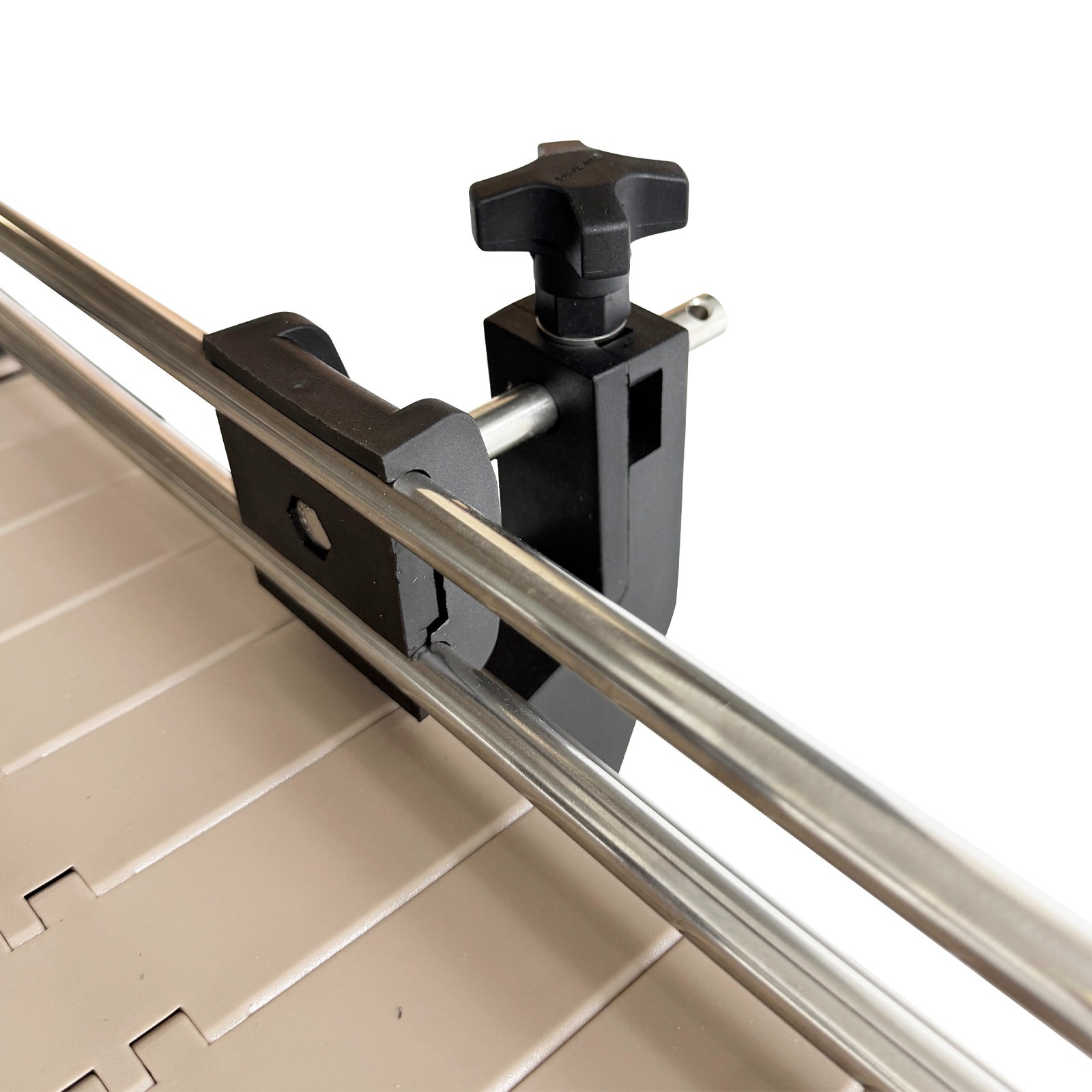 110V Small Assembly Line Conveyor Belt Bottle/Caps Transport Belt 77.95×7.75in