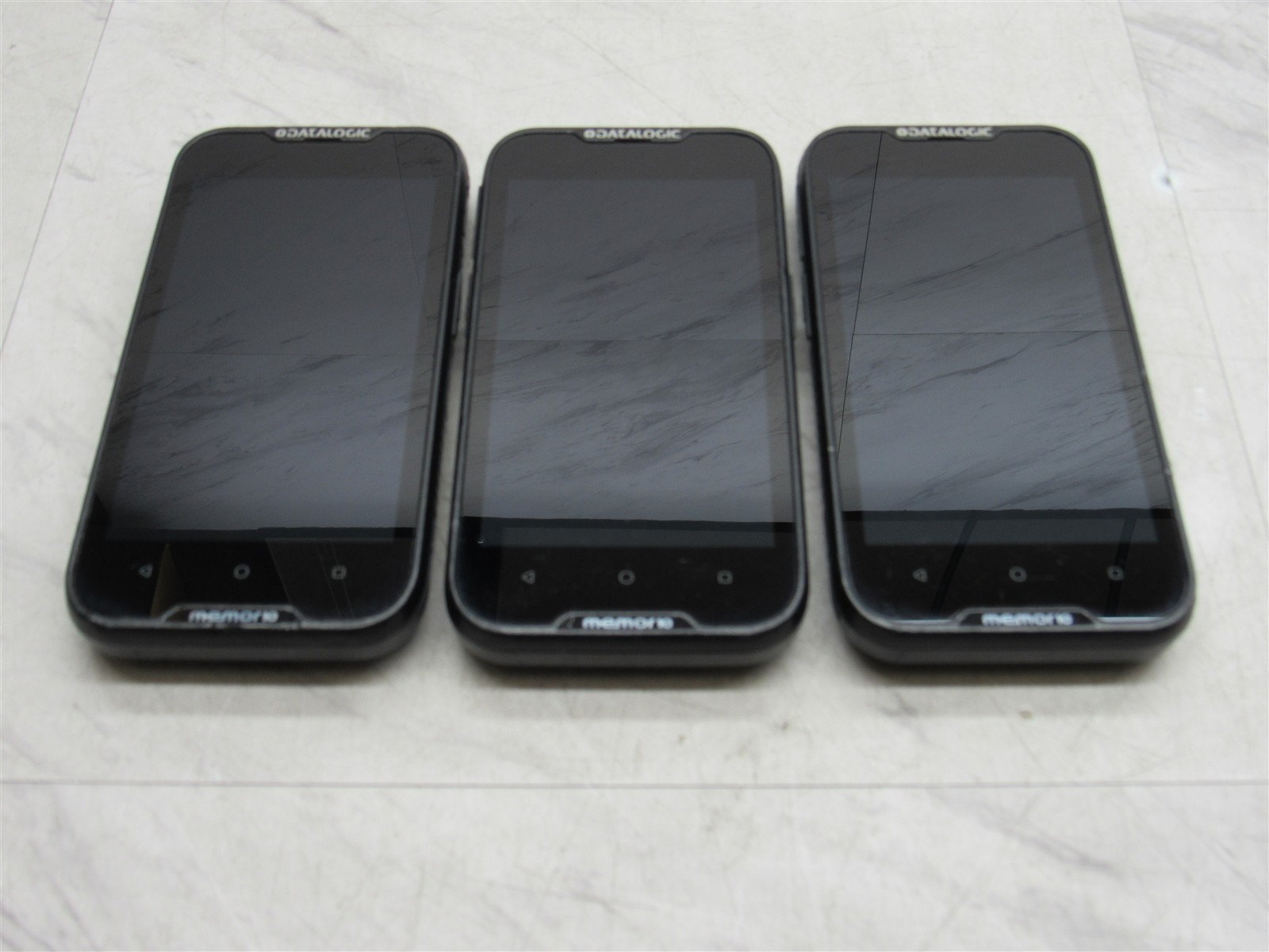 3 LOT Datalogic Memor 10 Mobile Computer 944350004 Android 9 w/ Battery + Dock