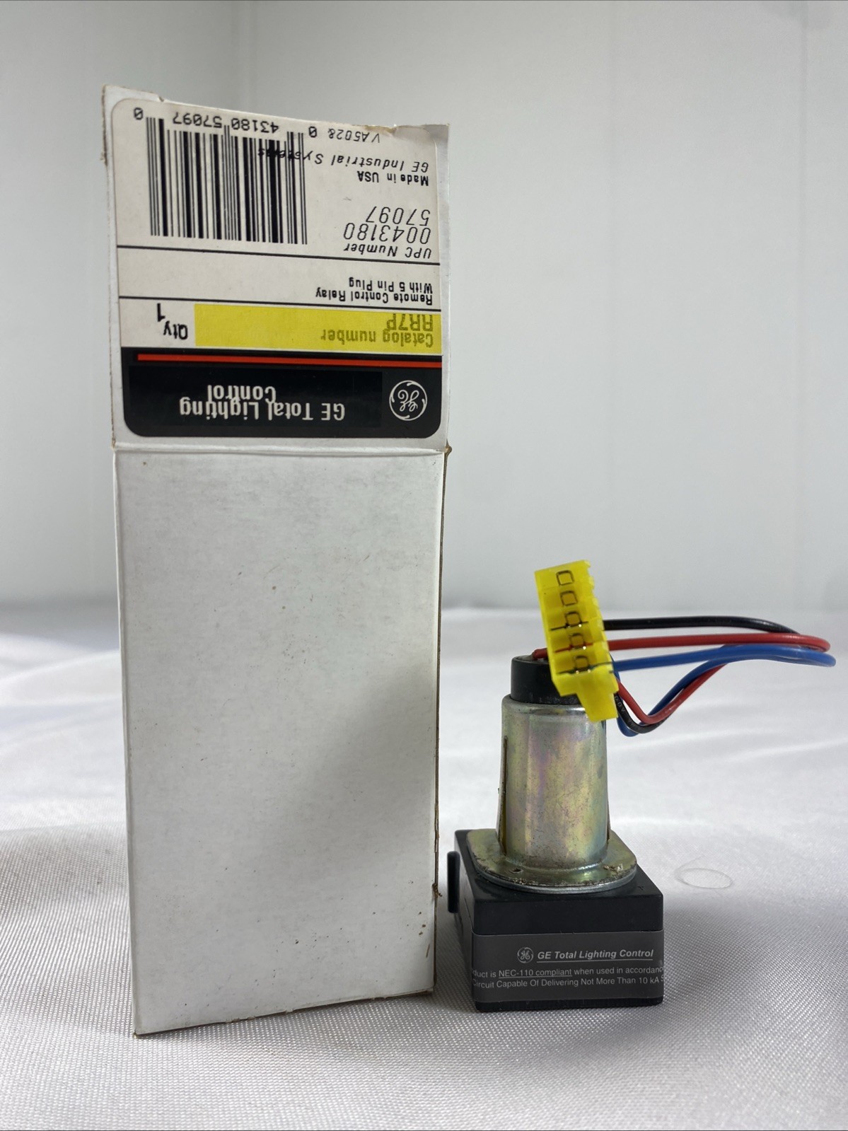 GE RR7P RR7 Remote Control Relay 21-30V AC