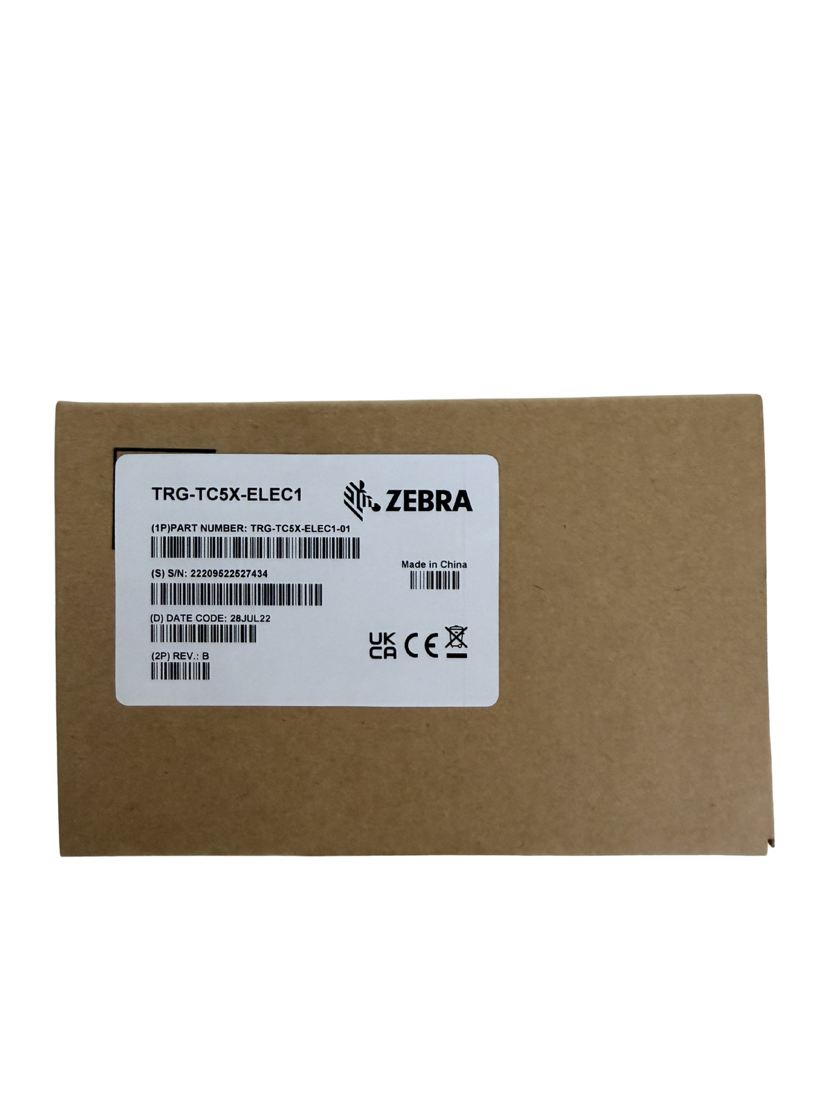 Zebra TRG-TC5X-ELEC1-01 Electronic Snap-On Trigger Handle for TC52 and TC57 NEW