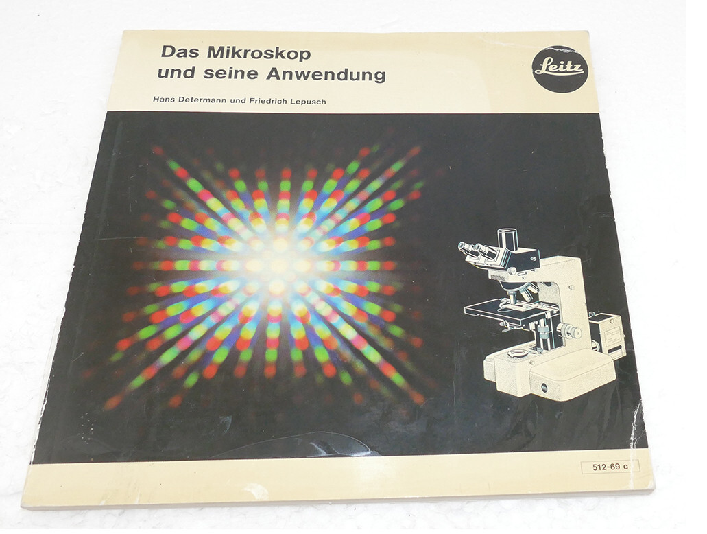 Leitz Booklet – Das Mikroskop und seine Anwendung – Older Version with 108 pages