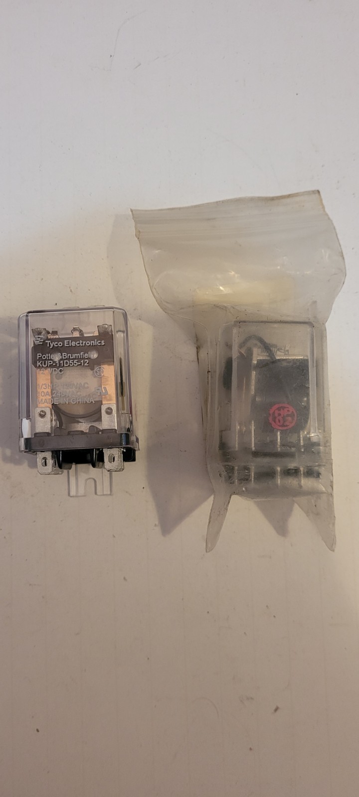 TE Connectivity / P&B Brand KUP-11D55-12 Power Relay 12VDC 10A DPDT
