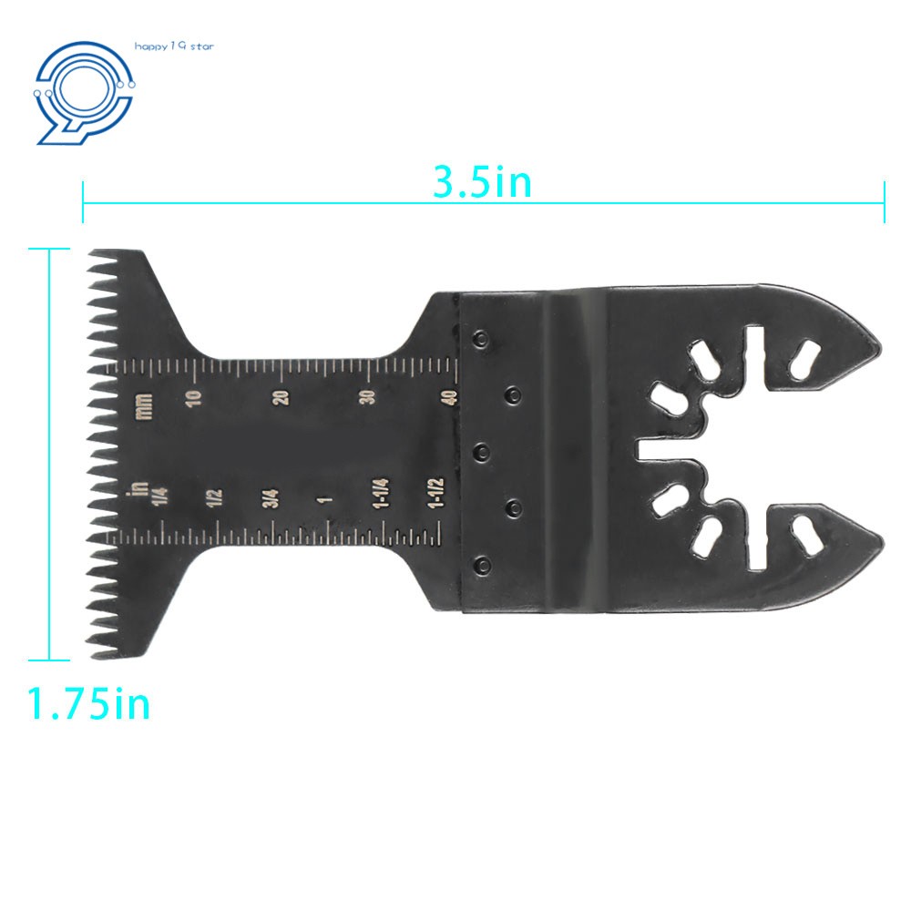 60 Pack For Cut Soft Metal Saw Blade Oscillating MultiQuick Release Saw Blade
