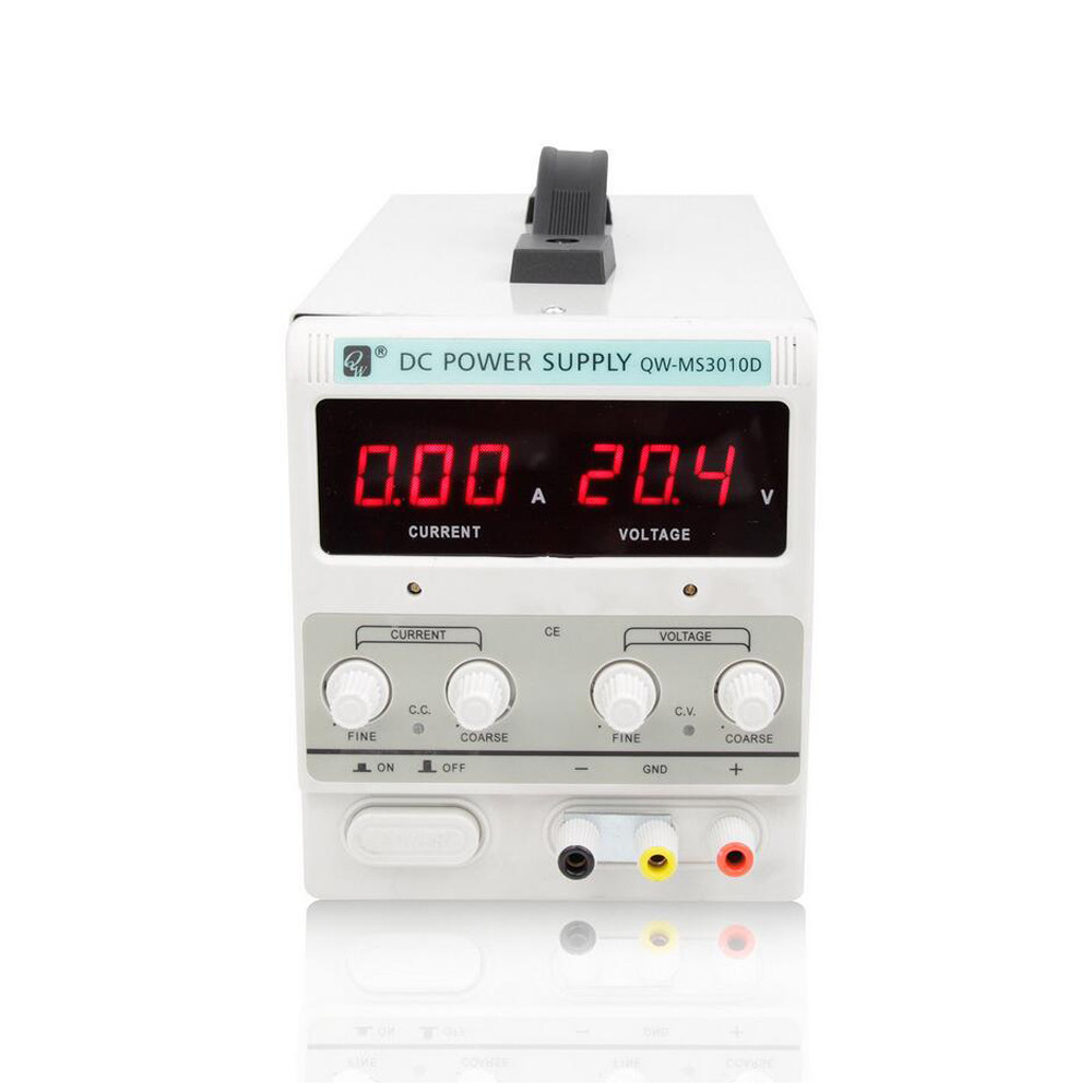 30V 5A/10A Adjustable DC Power Supply Dual Digital Lab Test 110V 60HZ/220V 50HZ
