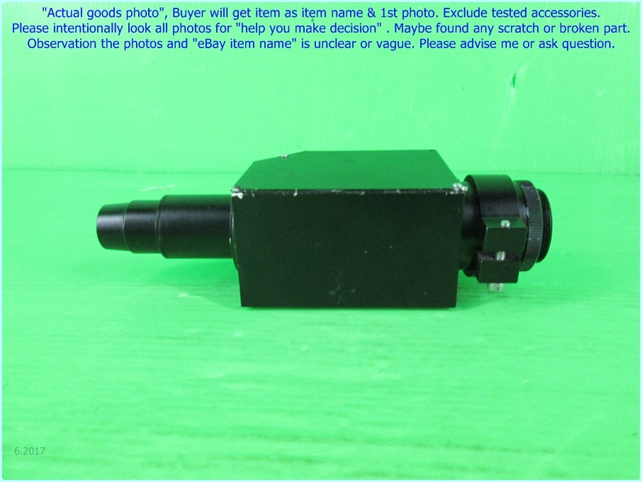 Machine vision Lens 16.79mm. C-Mount as photo, sn:xxx, Unknow brand.
