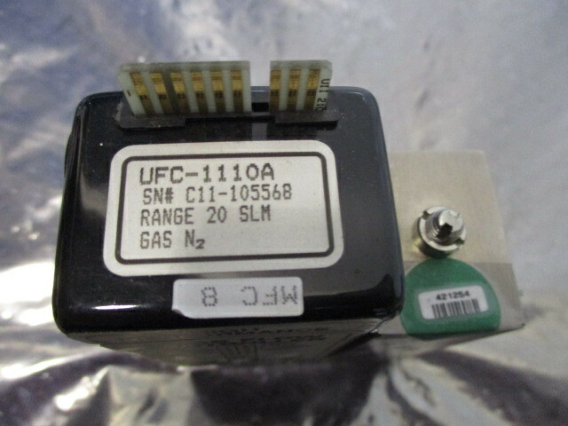 UNIT UFC-1110A Mass Flow Controller, MFC, N2, 20 SLM, 421254