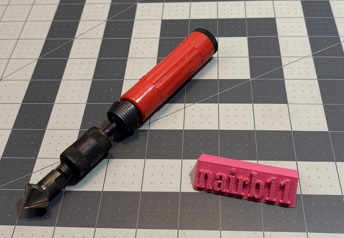 Shaviv By Vargus Reamer Tool w/ 1 Bit Tools Israel