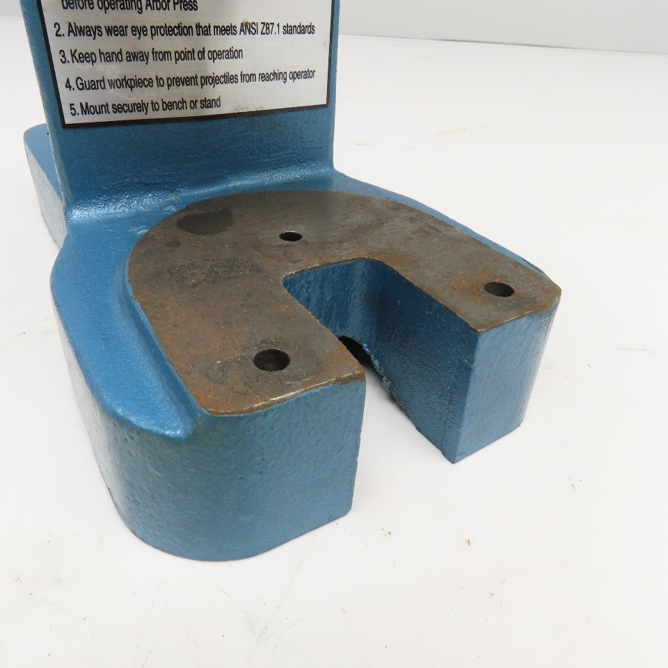 Model No. 0 Arbor Press C-Frame Assembly Replacement 3″ Throat