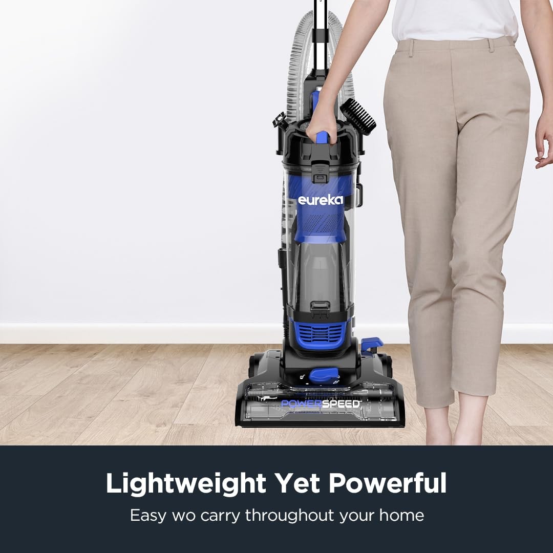 Eureka Lightweight Powerful Upright Vacuum Cleaner For Carpet And Hard Floor