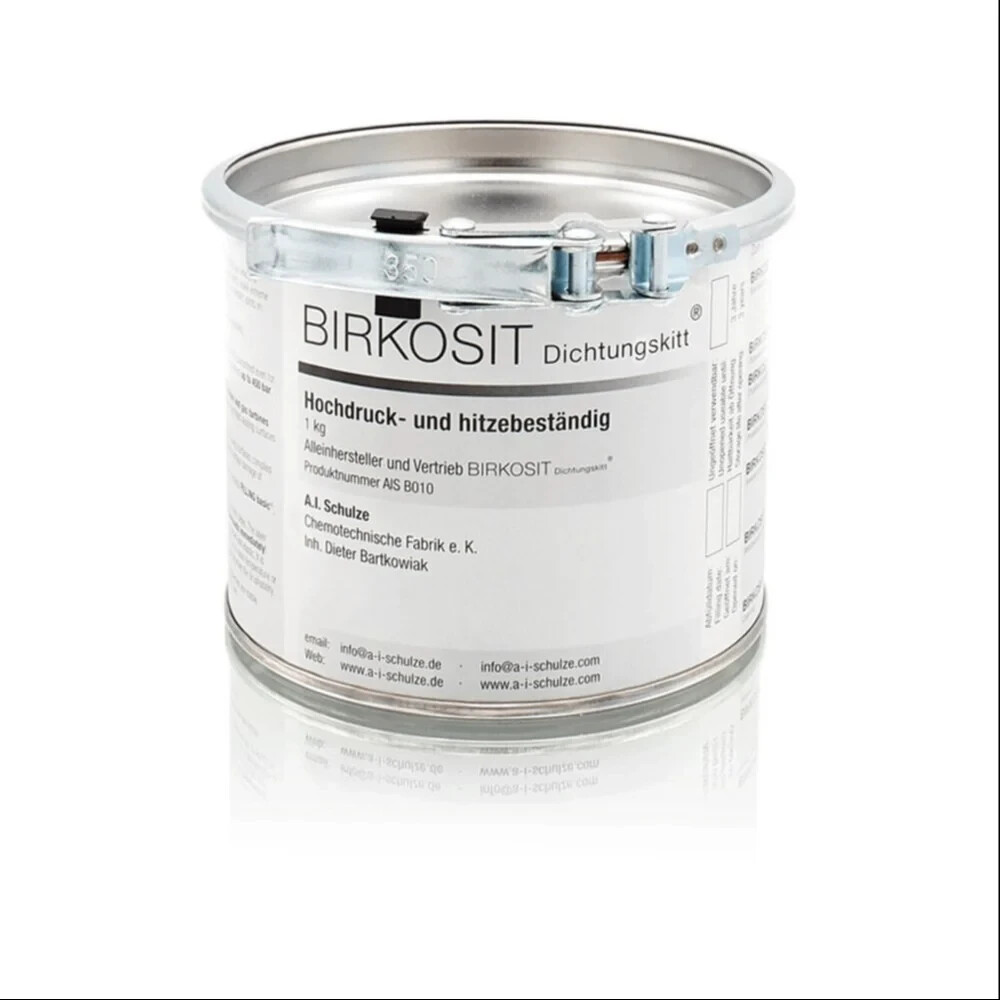 BIRKOSIT AIS B010 Sealant Putty Sealing Compound Hi Temperature, 1 Kg / 2.2 lbs