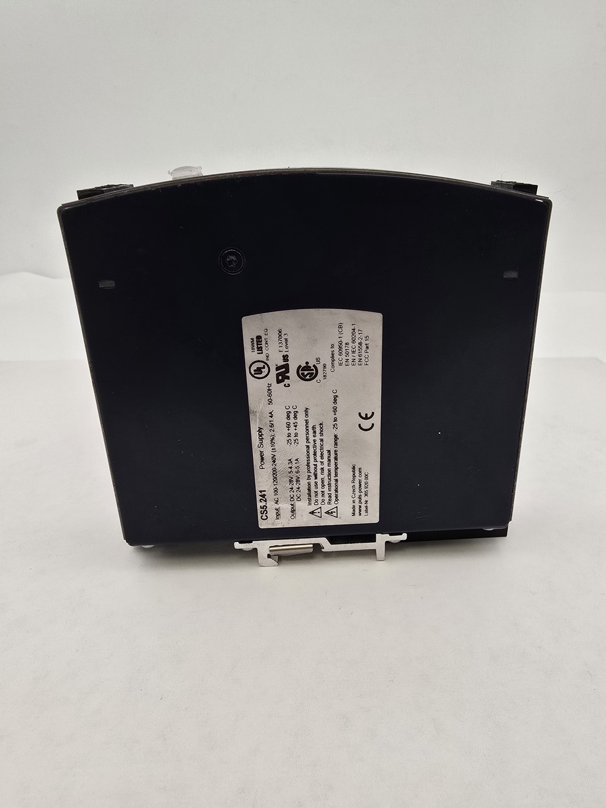 PULS Dimension CS5 Power Supply Adjustable 24-28 Volt 5A CS5.241 Din Rail