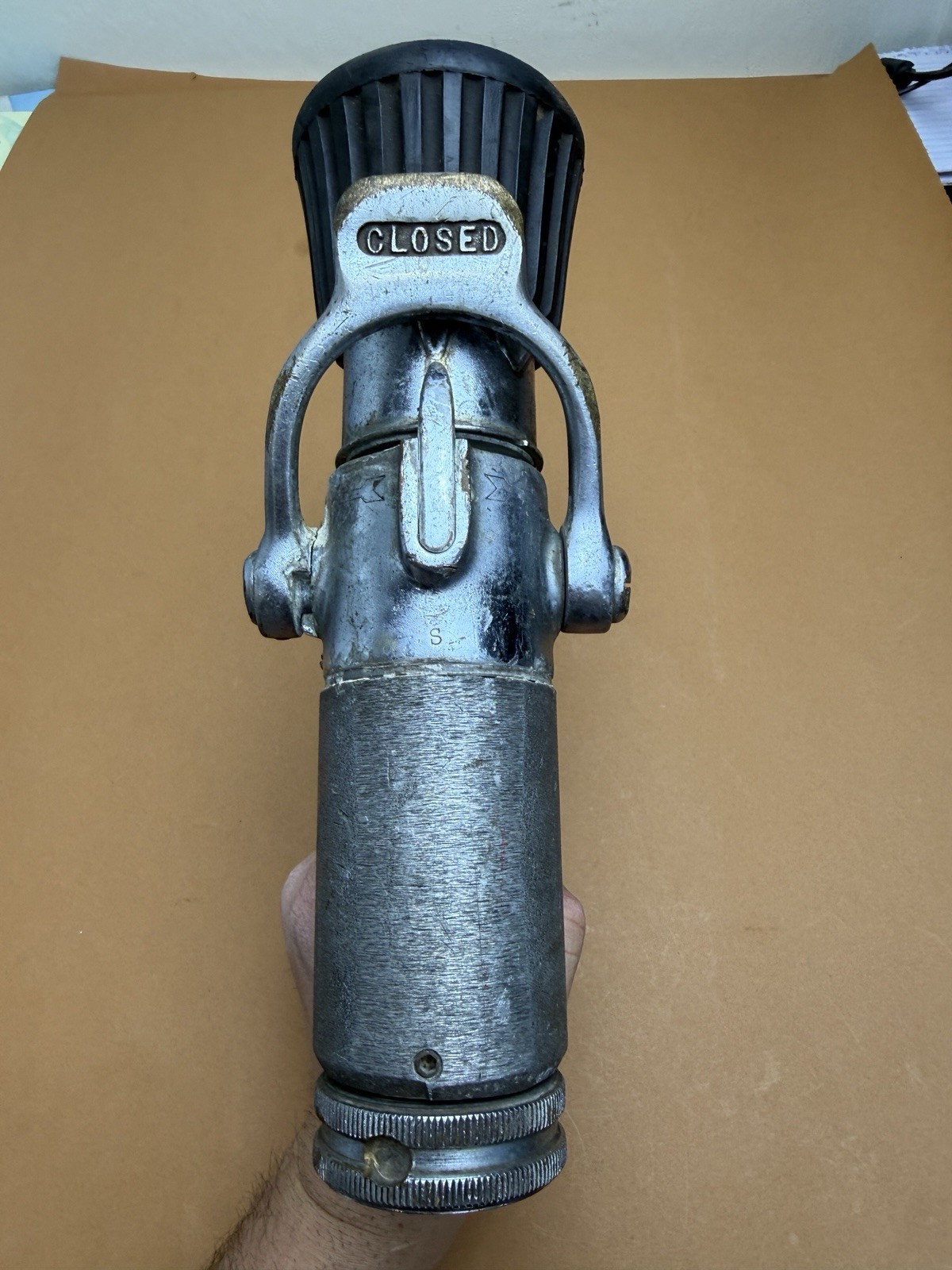 Elkhart Brass Fire Hose Nozzle 3 Position Pistol Grip