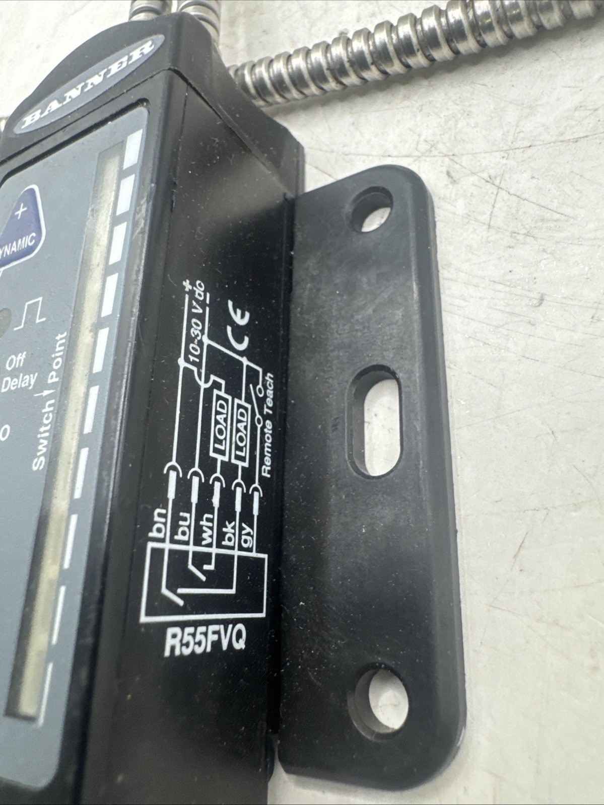 Banner Engineering R55FVQ + Cable Used