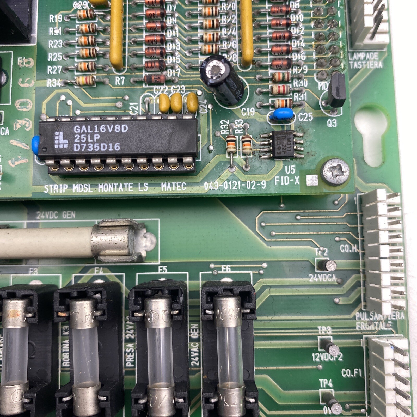 MATEC CIRCUIT BOARD 043-0158-00-9 W/ 043-0121-02-9